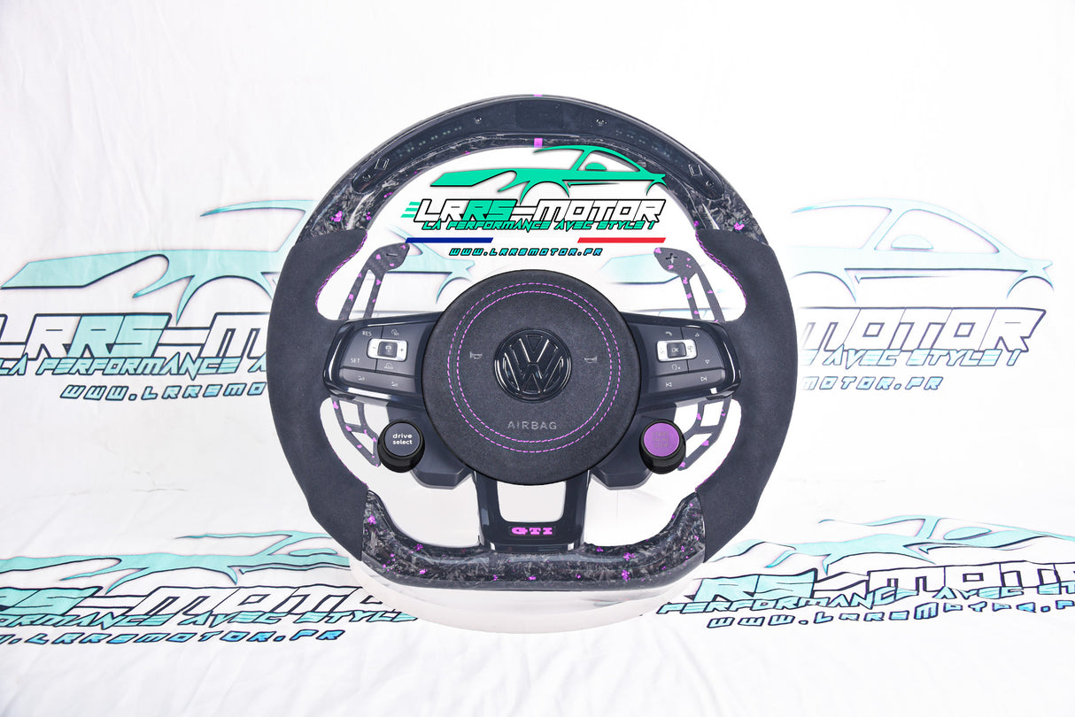 Individualisierbares Carbon-Lenkrad – Kompatibel mit Golf 7 / Scirocco 3 / Polo 6 GTI, GTD, R