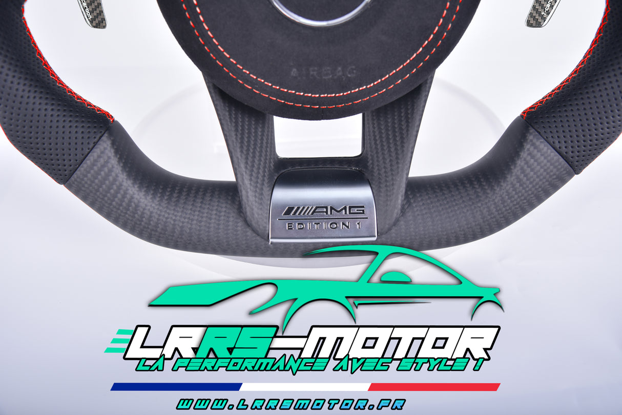 Volant - Compatible Mercedes Benz AMG (2014 - 2017) C63, E63, GT63, GTS63, GTC63