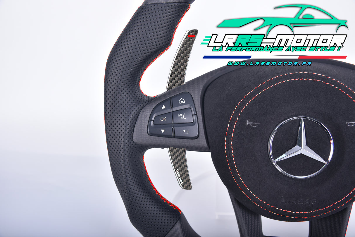 Volant - Compatible Mercedes Benz AMG (2014 - 2017) C63, E63, GT63, GTS63, GTC63