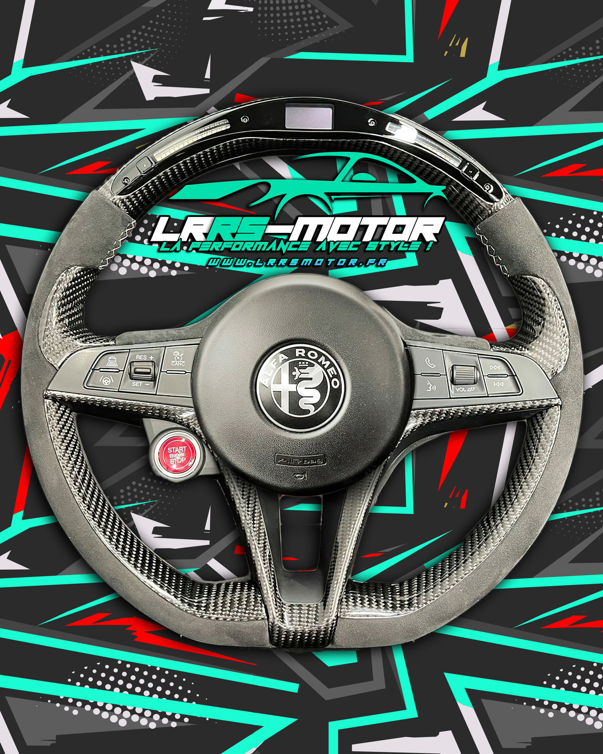 Volant Alfa Romeo personnalisable – Giulietta, Giulia, Tonale, Stelvio