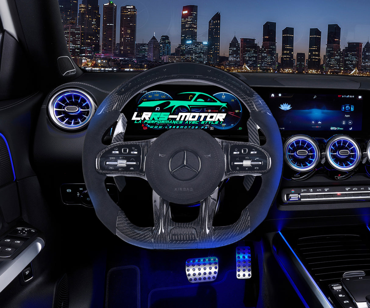 Volant - Compatible Mercedes-Benz (2014 à 2022)