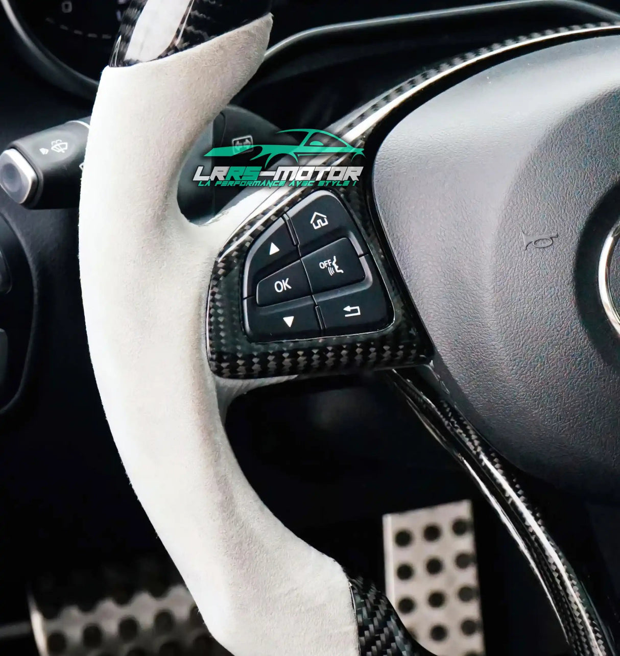 Volant - Compatible Mercedes Benz AMG (2014 - 2017) C63, E63, GT63, GTS63, GTC63