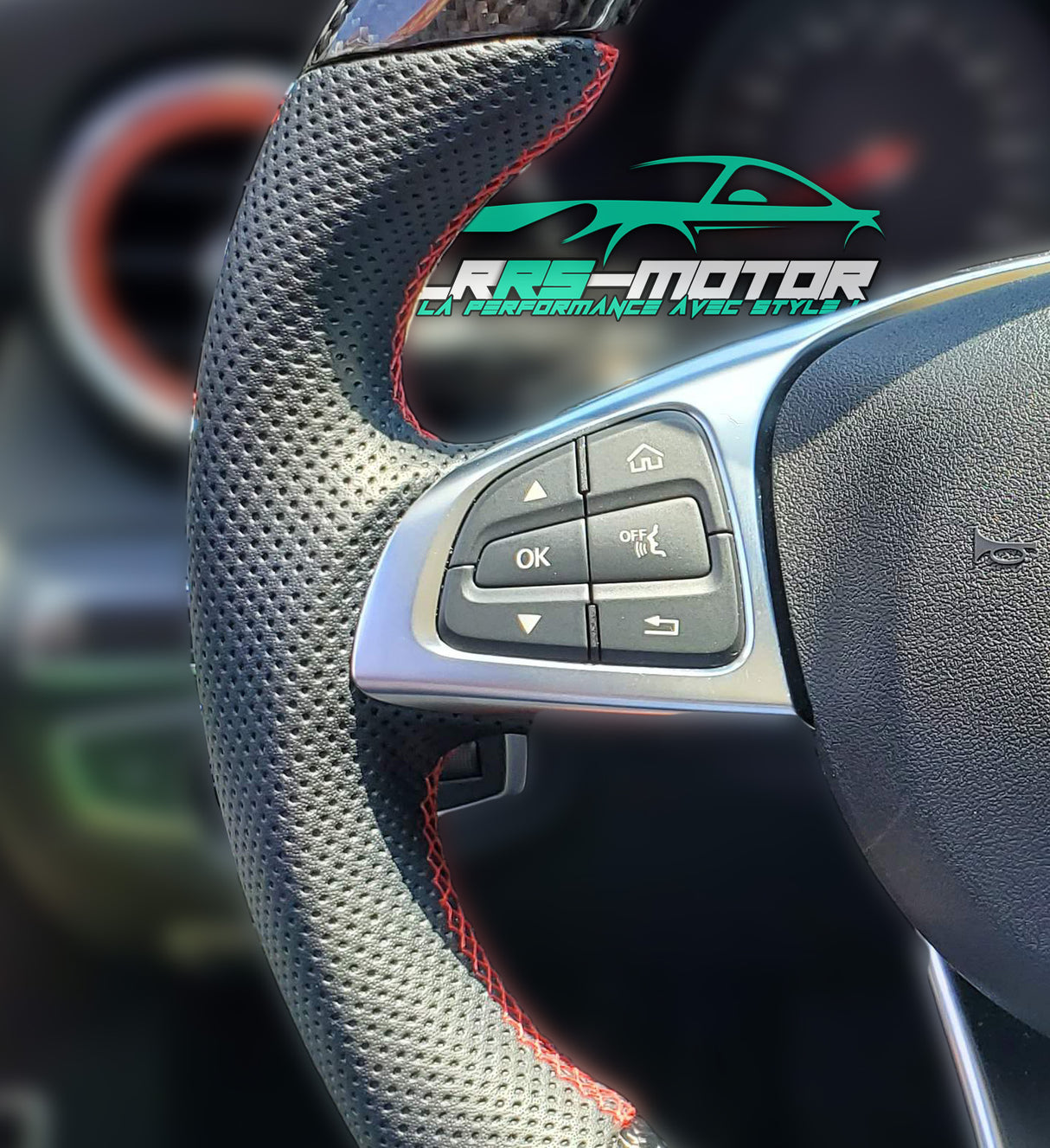 Volant - Compatible Mercedes Benz AMG (2014 - 2017) C63, E63, GT63, GTS63, GTC63