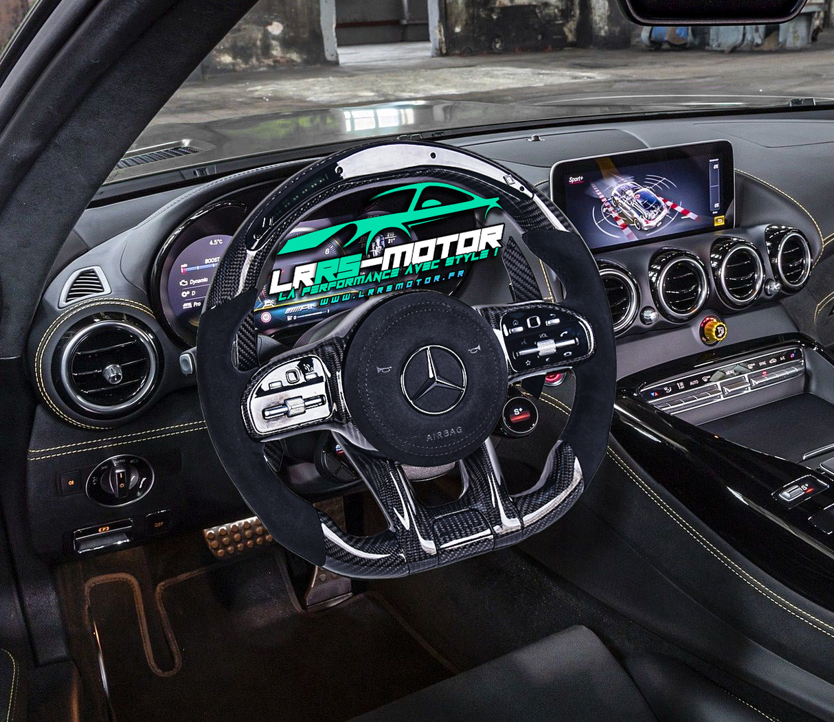 Volant - Compatible Mercedes-Benz (2014 à 2022)