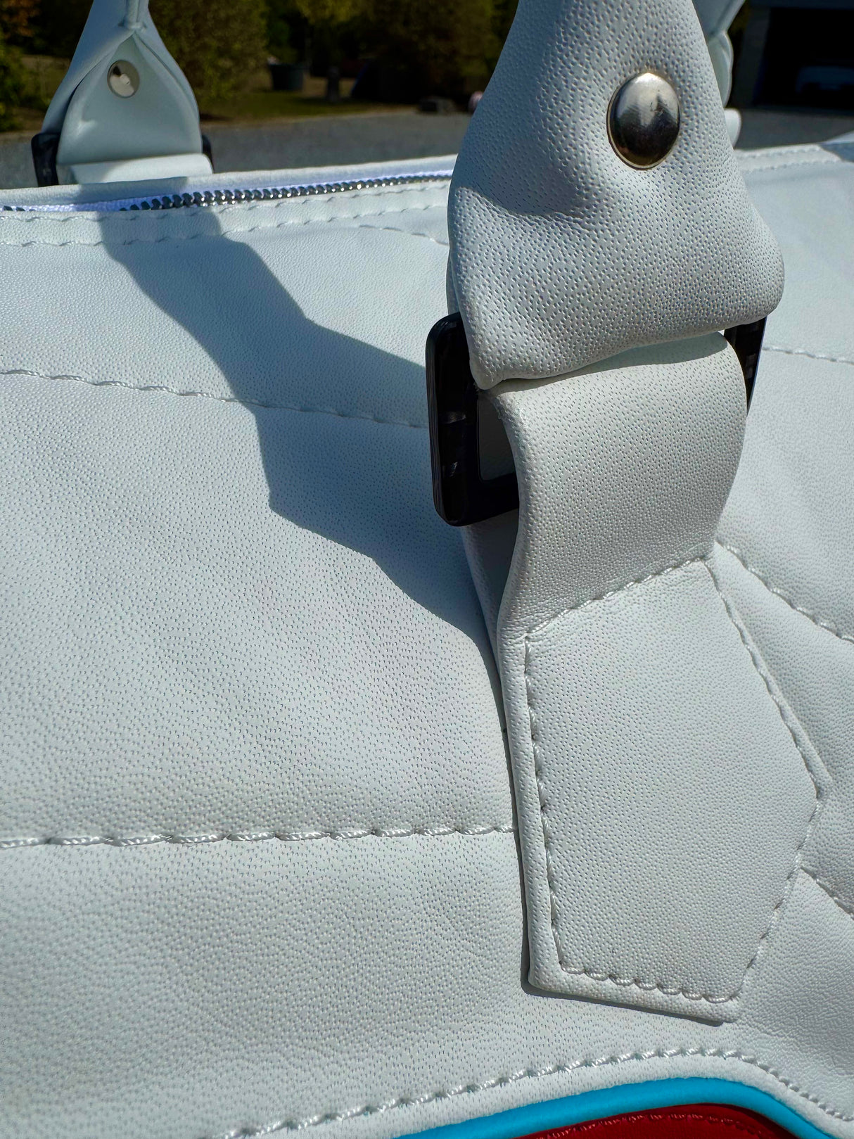 M Carbon Leather Bag