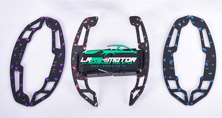 FORGED Carbon Magnetic-Return Paddle Shifters Volkswagen GOLF 7, 8, SCIROCCO, Polo, Tiguan