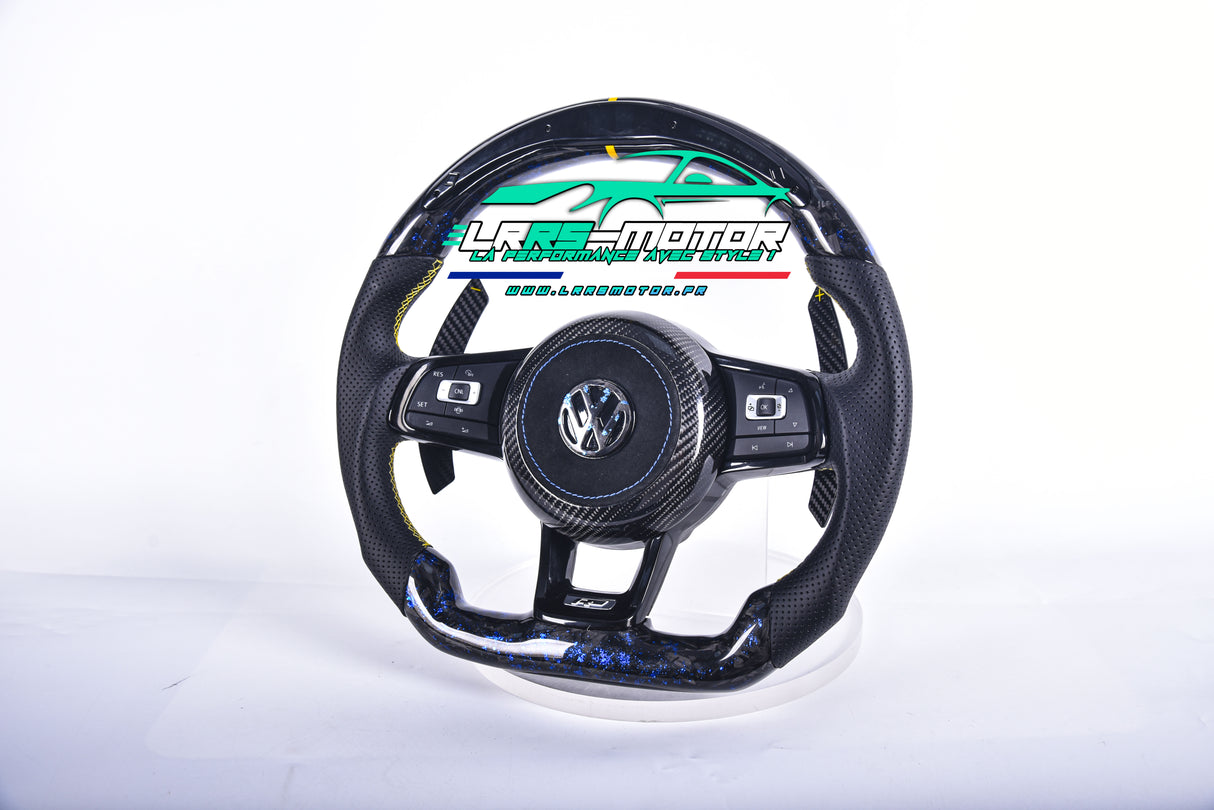 Carbon Steering Wheel GOLF 7, Scirocco 2 polo 6 GTI, GTD, R Customizable