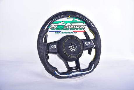 Carbon Steering Wheel GOLF 7, Scirocco 2 polo 6 GTI, GTD, R Customizable