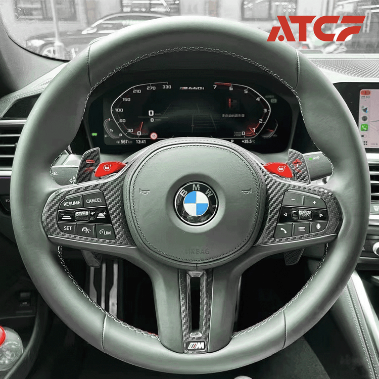 Garniture de Volant en Carbone – BMW G80 / G81 / G82 / G83 / G87 / G20 / G30