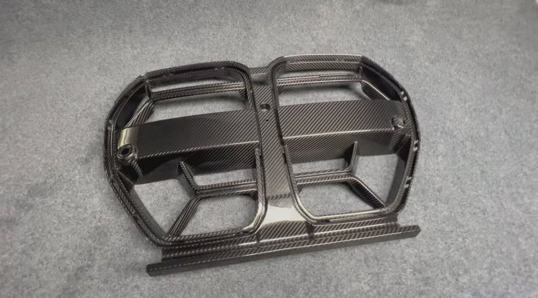 Calandre avant CSL en carbone – BMW M3 G80 / G81, M4 G82 / G83
