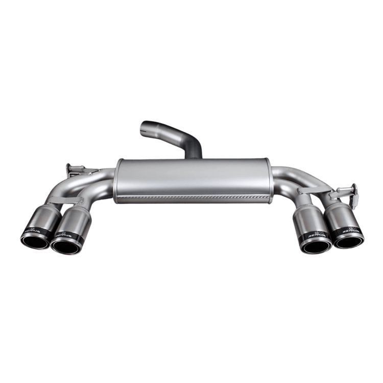 Échappement Axle Back Sport REMUS pour Volkswagen Golf VI / Volkswagen Scirocco III – Ligne arrière performance inox avec sonorité sportive