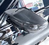 Coques de rétroviseurs en carbone sec – BMW G80 / G81 / G82 / G83 / G87 / G42 / G26