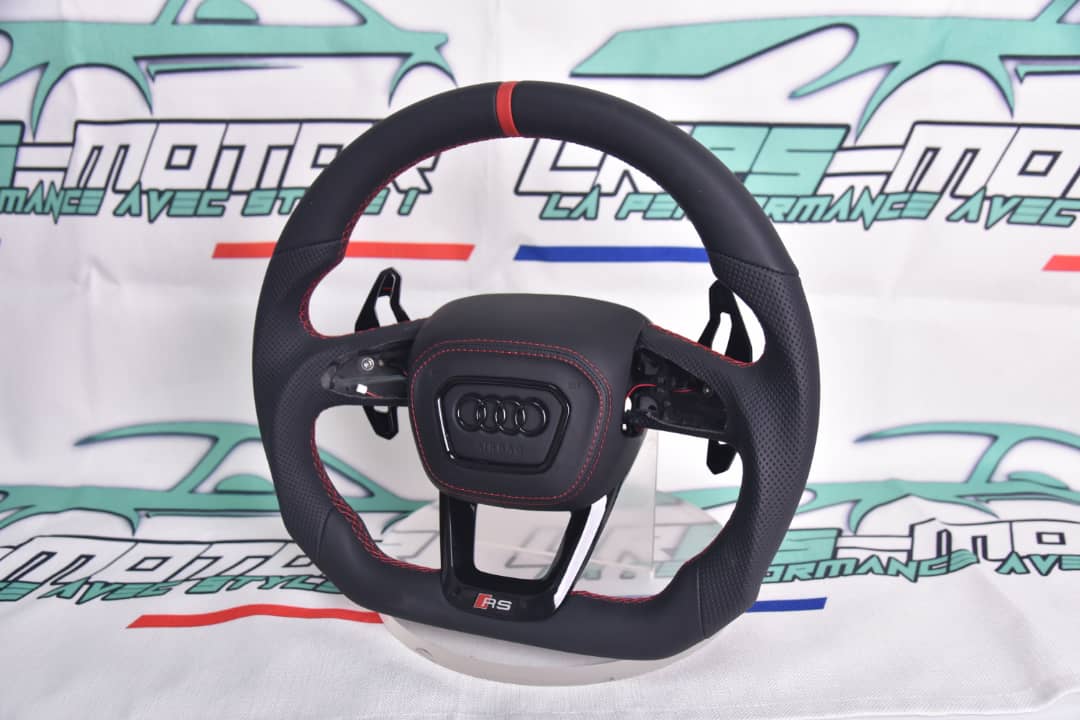 Volant Audi RSQ3 (F3) Cuir Nappa & cuir perforé en stock