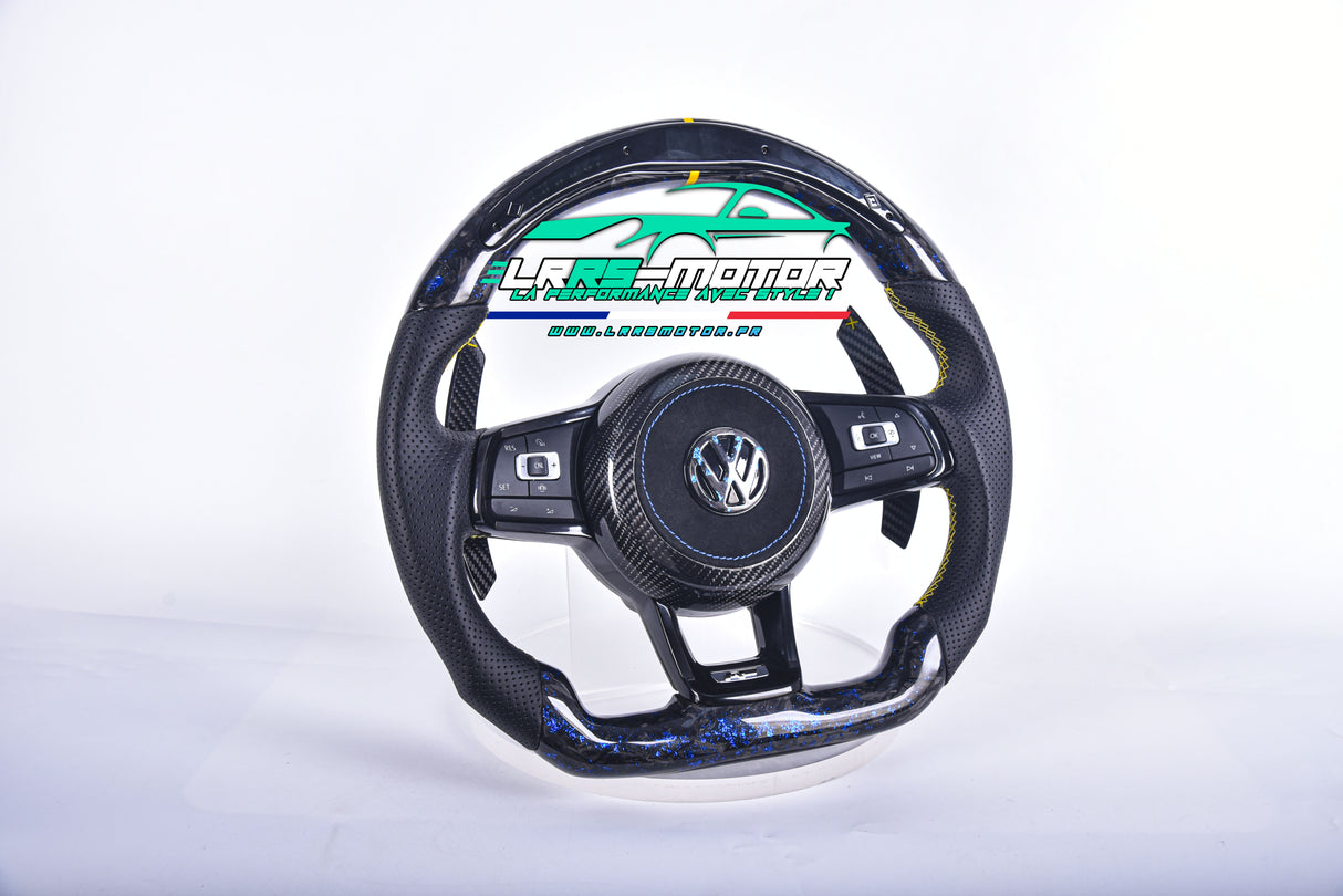 Carbon Steering Wheel GOLF 7, Scirocco 2 polo 6 GTI, GTD, R Customizable