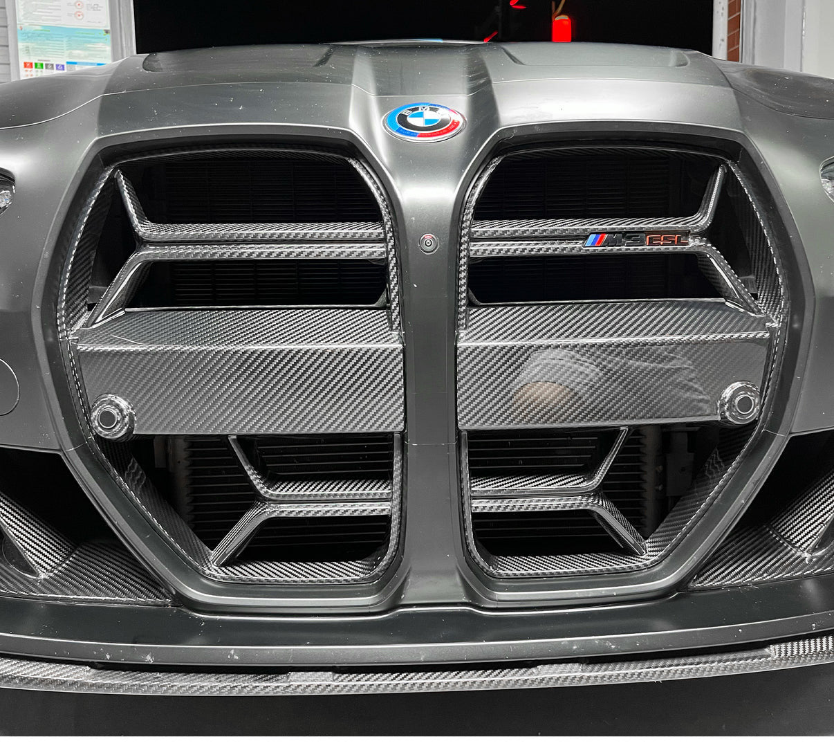 Calandre avant CSL en carbone – BMW M3 G80 / G81, M4 G82 / G83