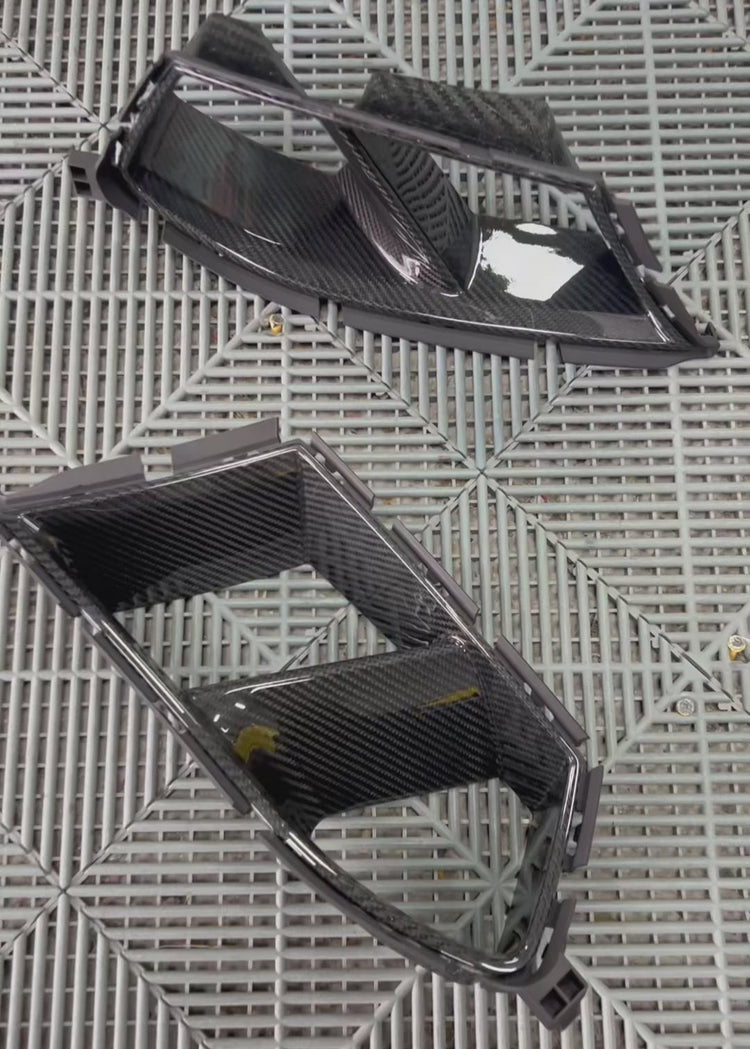 MP carbon fiber air intakes for BMW M3/M4 – G80 / G81 / G82 / G83