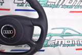 volant audi A3 8l Cuir perforé & fibre de carbone brillante en stock