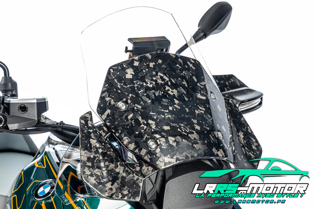 Pare-brise BDC Carbone Forgé brillant BMW R 1300 GS à partir de 2023