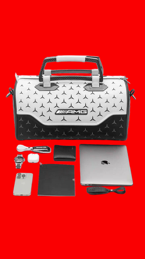 Sac de Voyage AMG – Black and withe & Carbone