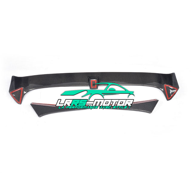 Becquet aileron arrière fibre de carbone Golf 7 2014-2017