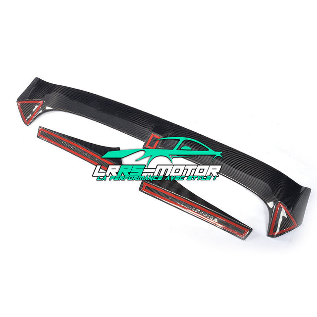 Becquet aileron arrière fibre de carbone Golf 7 2014-2017