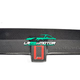 Becquet aileron arrière fibre de carbone Golf 7 2014-2017