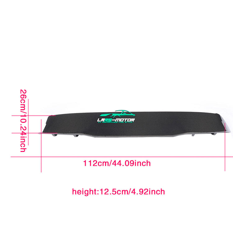 Becquet arrière fibre de carbone Golf 7 GTI, R 2014-2017