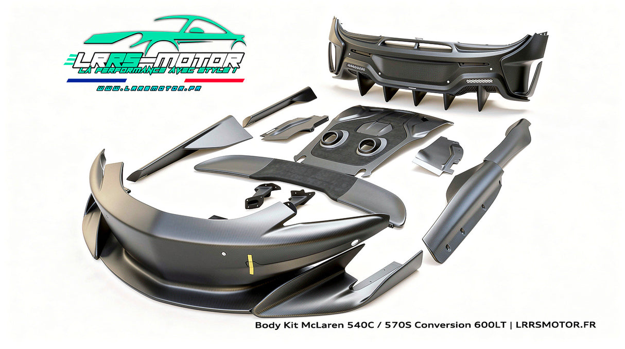 Body Kit McLaren 540C / 570S Conversion 600LT | Kit Carrosserie Complet