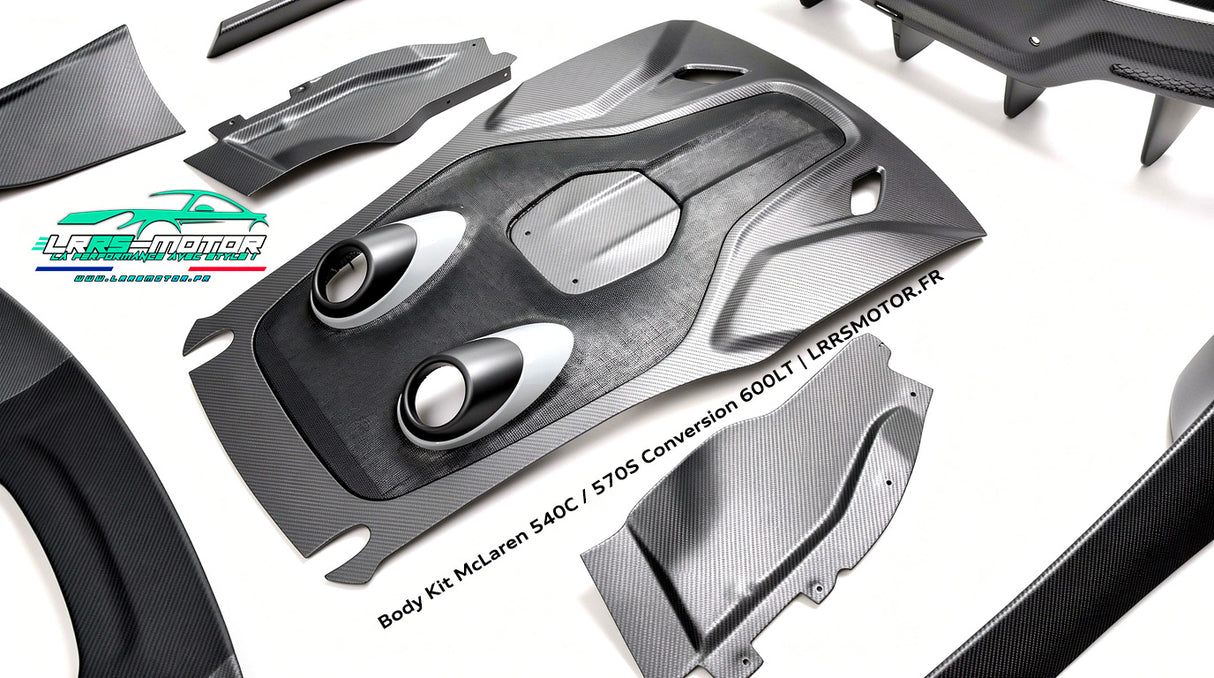 Body Kit McLaren 540C / 570S Conversion 600LT | Kit Carrosserie Complet