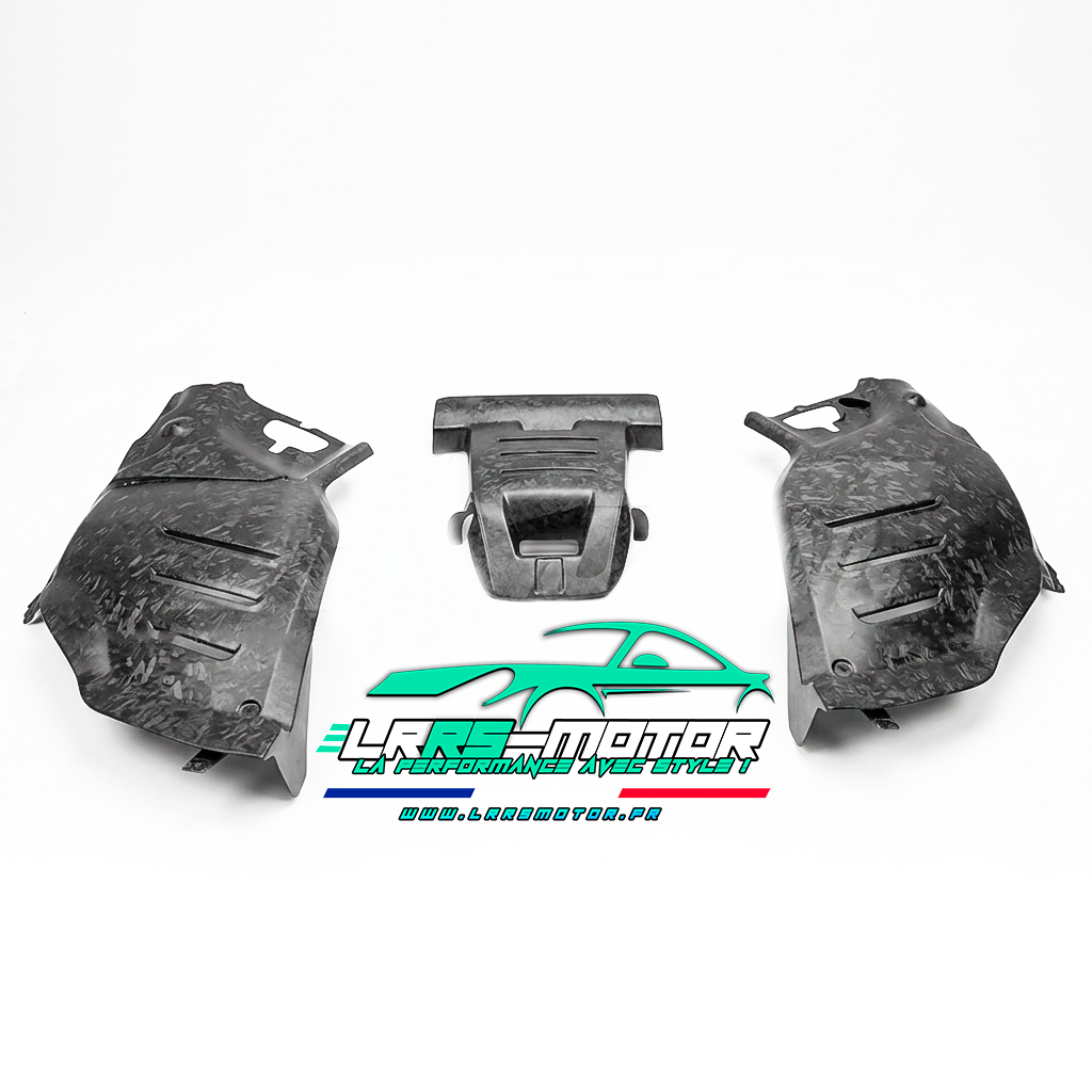 Cache Moteur en Fibre de Carbone Dry OEM Style pour Ferrari Purosangue FUV 2024-2025