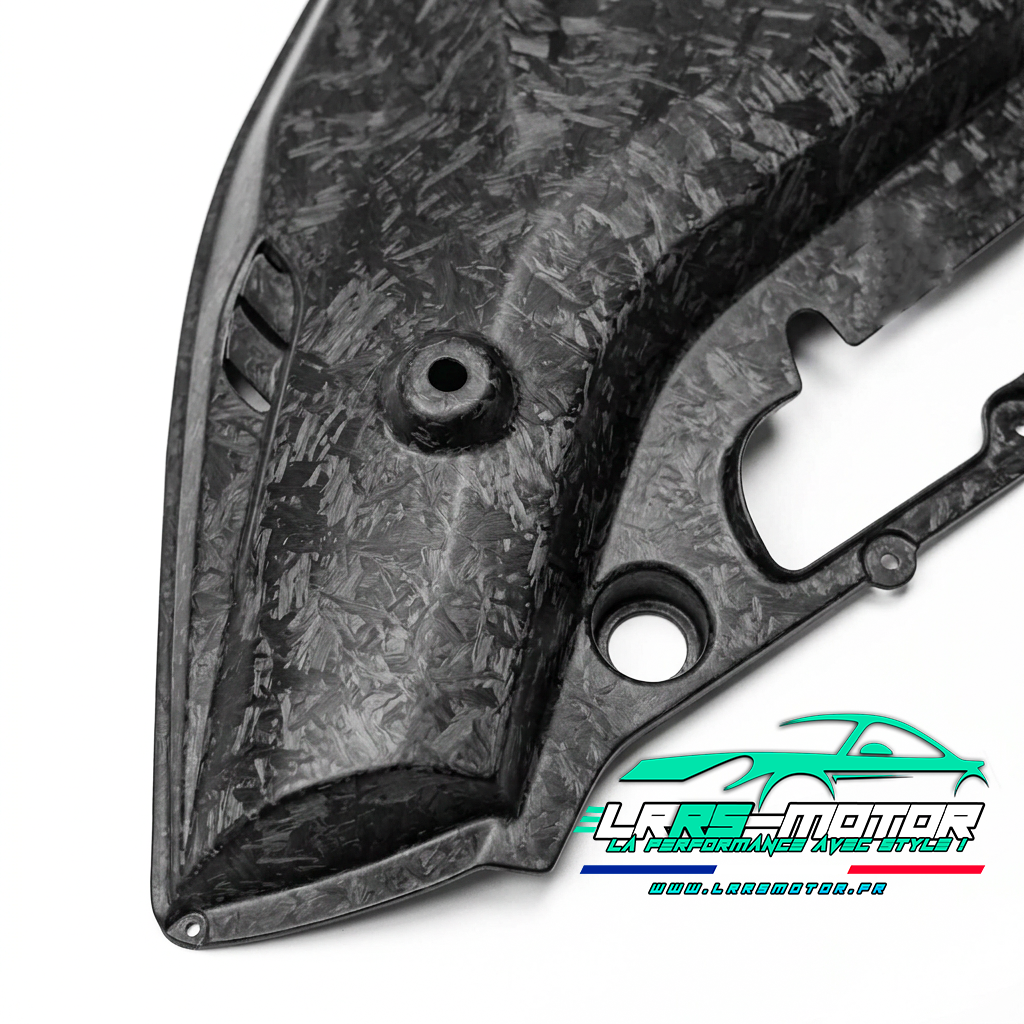 Cache Moteur en Fibre de Carbone Dry OEM Style pour Ferrari Purosangue FUV 2024-2025