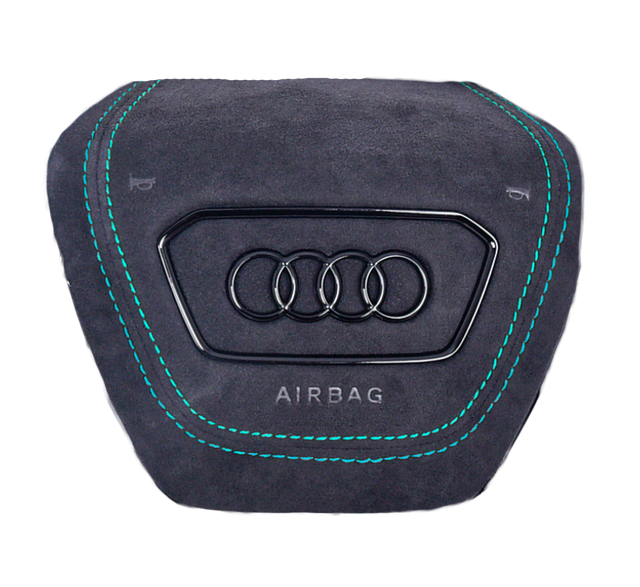 Cache Airbag Alcantara Audi A3, A4, A5, A6, RS3, A3, RS4, RS5, RS6, RSQ3, RSQ4, RSQ5, RSQ6..