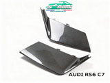 Canards en véritable fibre de carbone pour Audi RS6 C7 (2013-2016) | Ailerons avant sport