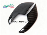 Canards en véritable fibre de carbone pour Audi RS6 C7 (2013-2016) | Ailerons avant sport