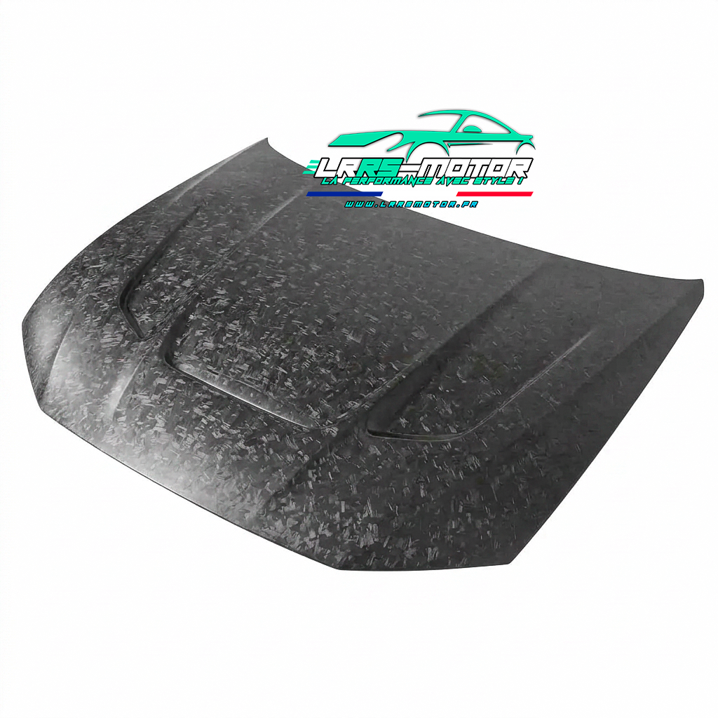 Capot en Fibre de Carbone Style OEM pour Audi RS6 C8 2019-2025