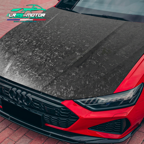 Capot en Fibre de Carbone Style OEM pour Audi RS6 C8 2019-2025