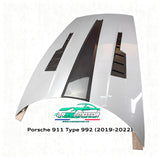 Capot en véritable fibre de carbone Dry Carbon pour Porsche 911 Type 992 (2019-2022)