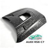 Capot Audi RS6 C7 sur mesure – Fibre de carbone / Carbone forgé