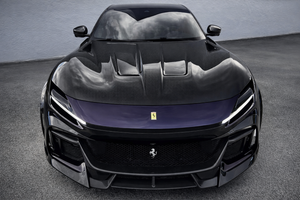 Capot carbone pour Ferrari Purosangue TÜV