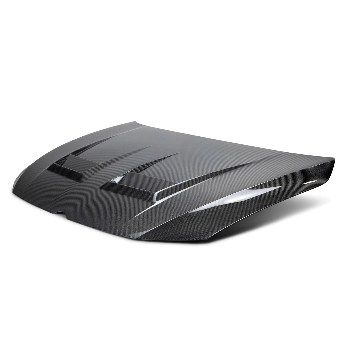 DV‑style carbon fiber hood for 2022 VW Golf MK8