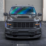 Capot en fibre de carbone type-AB pour Ford F-150 2021-2025