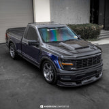 Capot en fibre de carbone type-AB pour Ford F-150 2021-2025