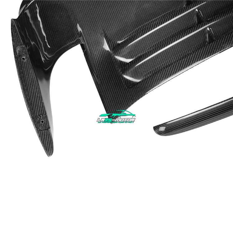 Porsche 911 Couvercle de coffre arrière + becquet arrière en fibre de carbone  pour Porsche 911 (997) Turbo