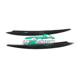 Couvre sourcils de phare carbone véritable Golf 7 2014-2018