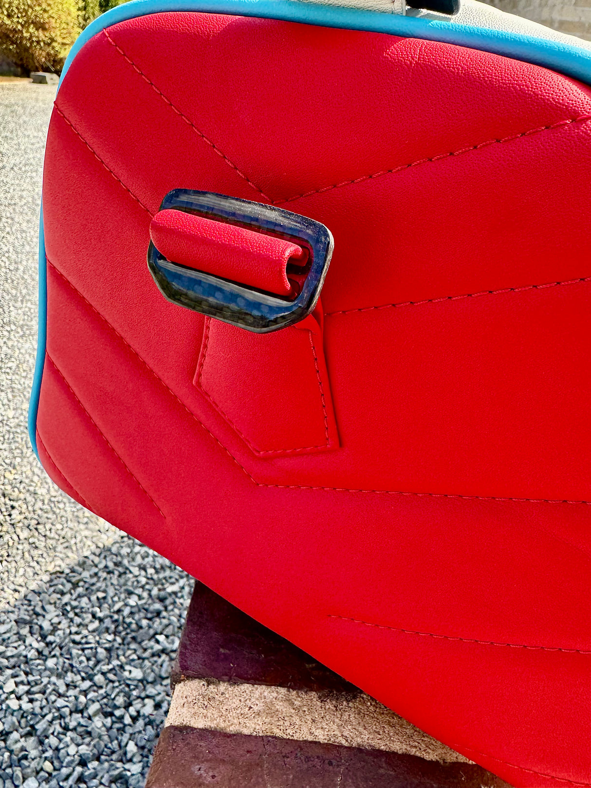 M Carbon Leather Bag