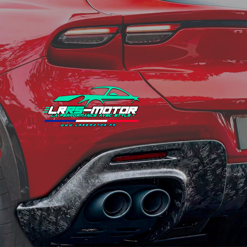 Diffuseur Arrière en Carbone Forgé Ferrari Purosangue FUV