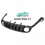 Diffuseur arrière AE Style en véritable fibre de carbone pour Audi RS6 C7 (2013-2018)