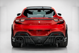 Diffuseur arrière en fibre de carbone pour Ferrari Purosangue, homologué TÜV.