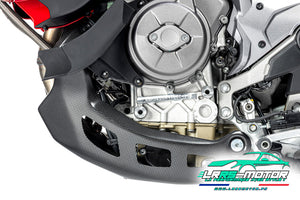 Sabot moteur carbone mat Ducati Multistrada V4