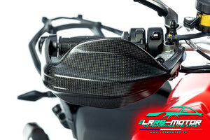 Protège-main Gauche & Droite carbone mat Ducati Multistrada V4